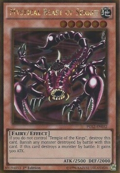 Mystical Beast of Serket Card Front