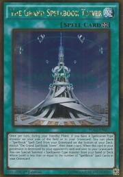 The Grand Spellbook Tower · Gold Rare 057