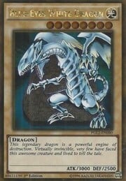 Blue-Eyes White Dragon · Gold Rare 080