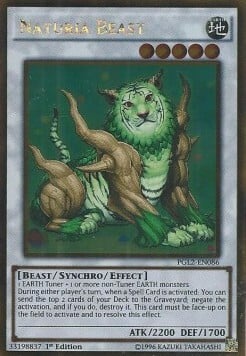 Naturia Beast Card Front