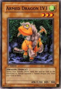 Armed Dragon LV3 Card Front