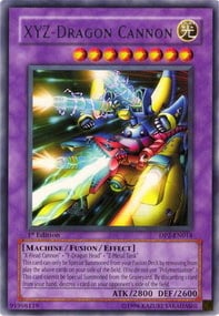XYZ-Dragon Cannon Card Front