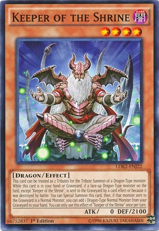 Keeper of the Shrine Card Front
