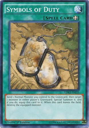 Simboli del Dovere Card Front