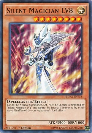 Silent Magician LV8 Card Front