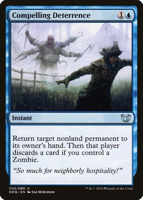 Compelling Deterrence Card Front