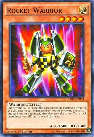 Rocket Warrior Card Front