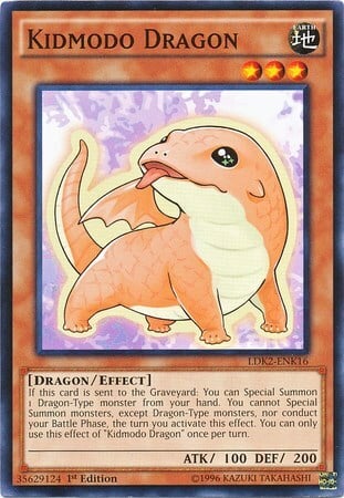 Kidmodo Dragon Card Front