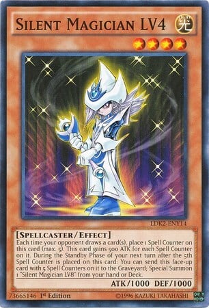 Silent Magician LV4 Card Front