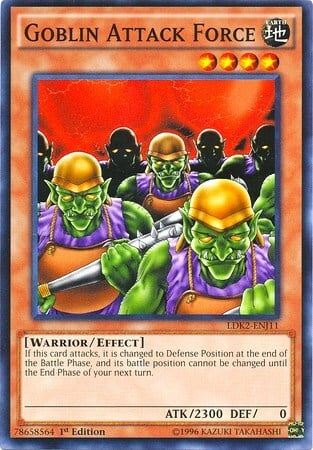 Goblin Attack Force Card Front