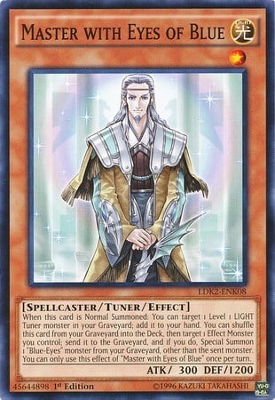 Master with Eyes of Blue Card Front