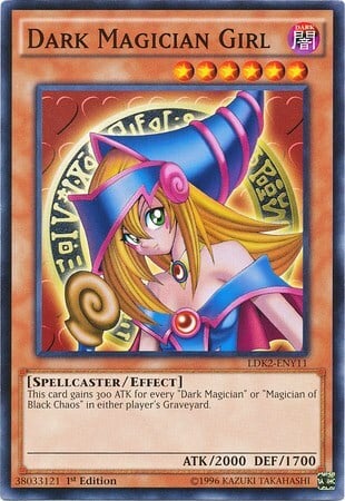Dark Magician Girl Card Front