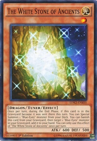 The White Stone of Ancients Card Front