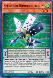 Speedroid Dominobutterfly · Ultra Rare 004