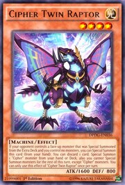 Cipher Twin Raptor · Rare 036