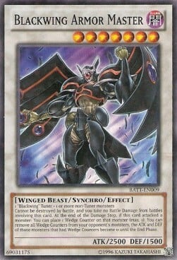 Blackwing Armor Master Card Front