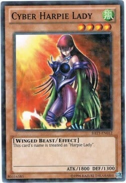 Cyber Lady Arpia Card Front