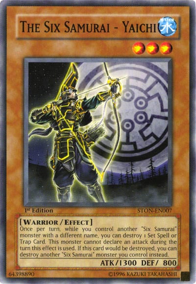 samurai yugioh cards Yu-Gi-Oh! - Six Scrolls of The (CRMS-EN059) - Crimson Crisis - 1st Edition Special Summon that target Battle Shogun of the Six