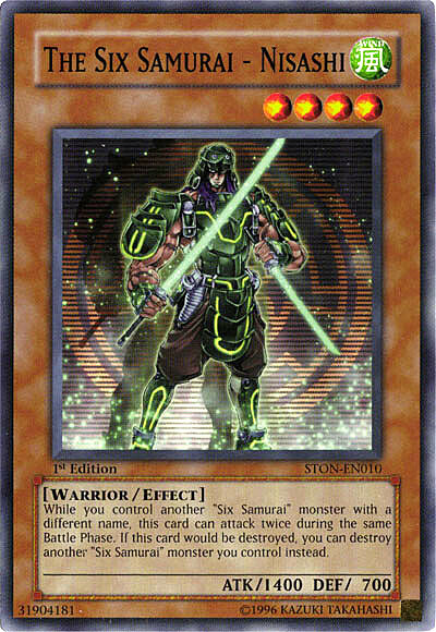 The Six Samurai - Nisashi Card Front