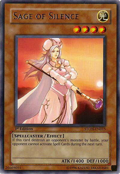 Sage of Silence Card Front