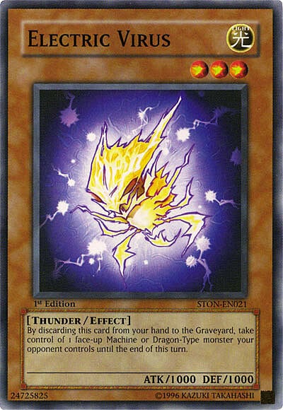 Electric Virus Card Front