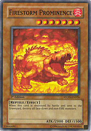 Firestorm Prominence · Common 026