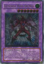 Elemental Hero Air Neos · Ultimate Rare 034ul