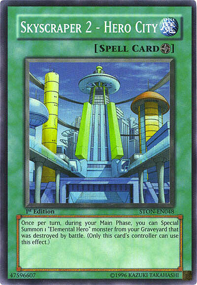 Skyscraper 2 - Hero City Card Front