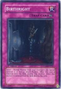 Birthright Card Front