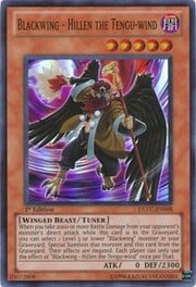 Blackwing - Hillen the Tengu-wind · Super Rare 008
