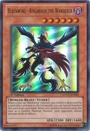 Blackwing - Kogarashi the Wanderer · Ultimate Rare 008ul