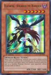 Blackwing - Kogarashi the Wanderer · Ultra Rare 009