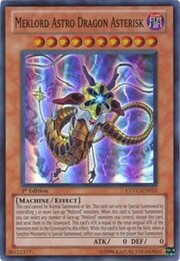 Meklord Astro Dragon Asterisk · Super Rare 015