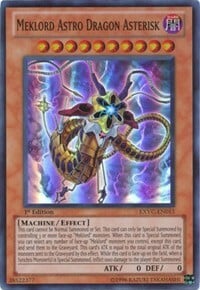 Astro Drago Meklord Asterisco Card Front