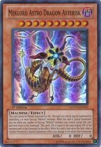 Astro Drago Meklord Asterisco Card Front