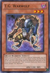 T.G. Warwolf Card Front
