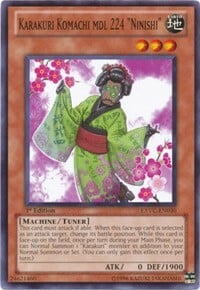 Karakuri Komachi mdl 224 "Ninishi" Card Front