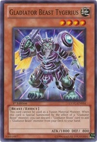 Gladiator Beast Tygerius Card Front