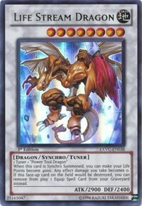 Life Stream Dragon Card Front