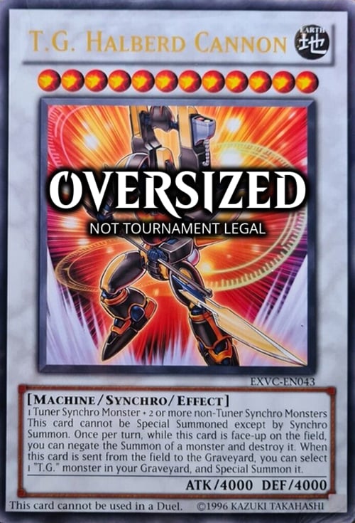 T.G. Halberd Cannon Card Front