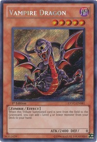 Vampire Dragon Card Front