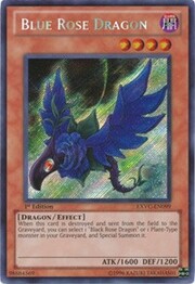 Blue Rose Dragon · Secret Rare 099sec