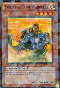 Freed the Brave Wanderer Card Front
