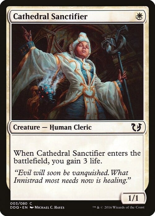 Cathedral Sanctifier Card Front