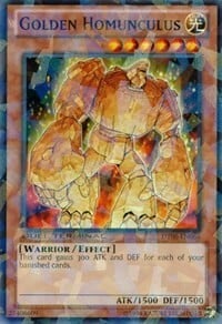 Golden Homunculus Card Front