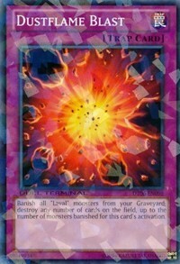 Dustflame Blast Card Front