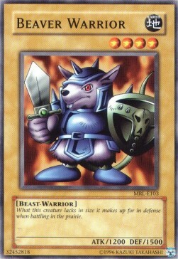 Beaver Warrior Card Front
