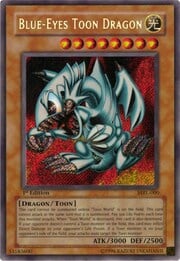 Blue-Eyes Toon Dragon · Secret Rare 000sec