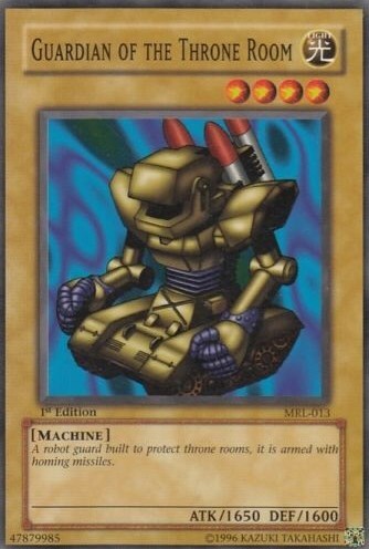 Guardian of the Throne Room Card Front