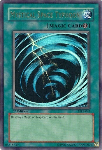 Mystical Space Typhoon Card Front